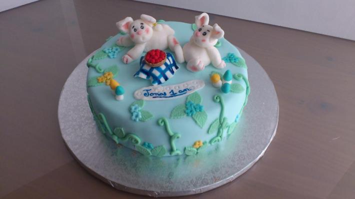 21 cake design petits lapins 2